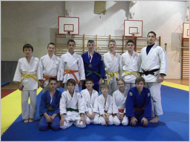 Pierwsza gimnazjalna klasa judo