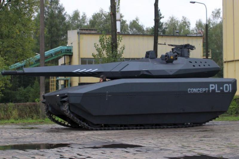 Oto PL-01- nowy polski mały czołg! 