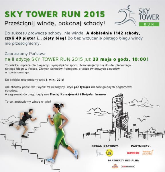 Sky Tower Run 2015 – rwnie bieg charytatywny
