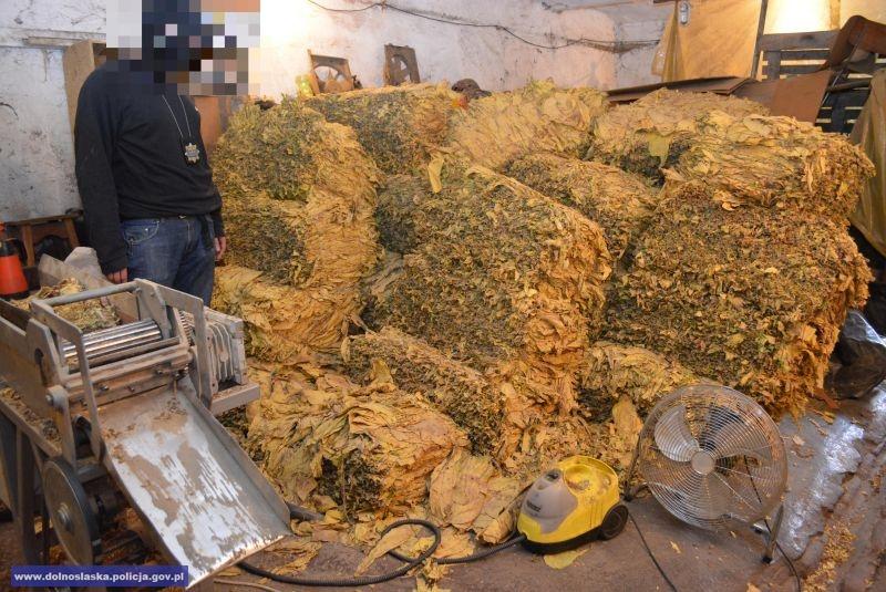 Ponad 1,5 tony nielegalnego tytoniu