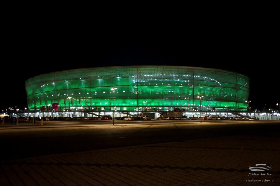 Stadion Wrocaw na zielono