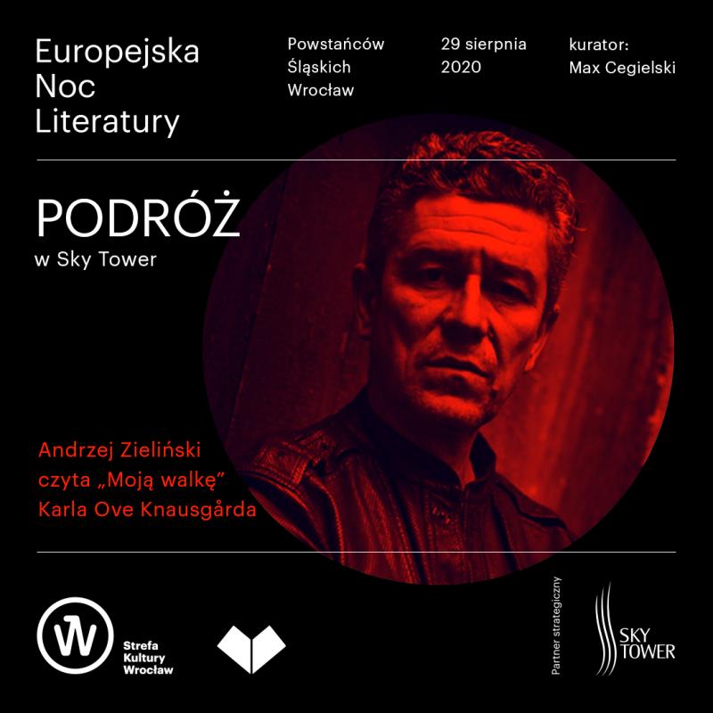  Europejska Noc Literatury z Andrzejem Zieliskim w Sky Tower  