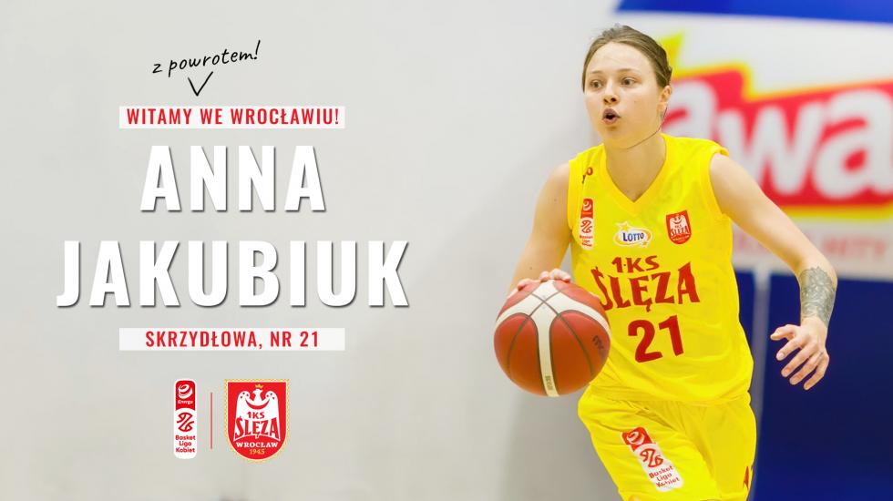 Anna Jakubiuk zostaje w lzie Wrocaw na sezon 2021/2022