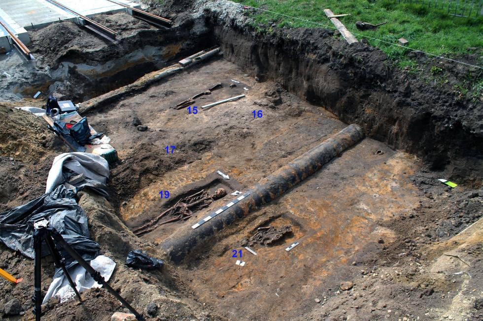 Drugi pogrzeb dawnych wrocawian – szcztkw znalezionych pod torami