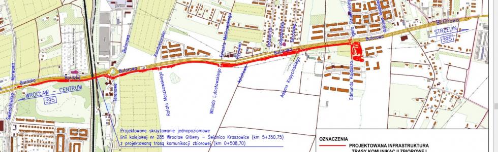 Miasto wybrało ofertę wykonawcy trasy dla komunikacji zbiorowej na Jagodno 